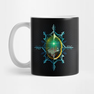 SNOWFLAKE FREEZE PORTAL BRIDGE 06 Mug